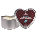 Eb Hemp Seed 3 In 1 Massage Heart Candle Stiletto 113G