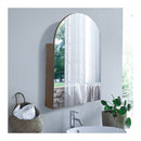 Wall Storage Bathroom Pencil Edge Arched Mirror