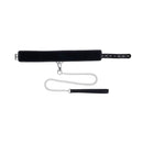 Edge Collar And Leash Black Neck Restraint With Metal Leash