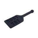 Edge Fuck Toy Silicone Paddle Black Silicone Spanking Paddle