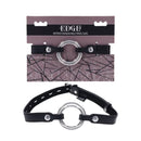 Edge Interchangeable Ring Gag Black Mouth Gag Restraint