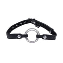 Edge Interchangeable Ring Gag Black Mouth Gag Restraint