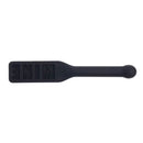 Edge Mine Silicone Paddle Black Spanking Paddle
