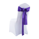 Satin Fabric Chair Sashes Cloth