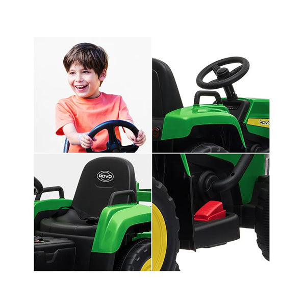 Electric Battery Operated Ride On Tractor Toy Remote Control