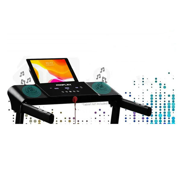 Electric Compact Foldable Treadmill Bluetooth Speakers Digital Stand