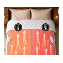 Electric Heated Underlay Blanket Fleecy Fabric With Timer