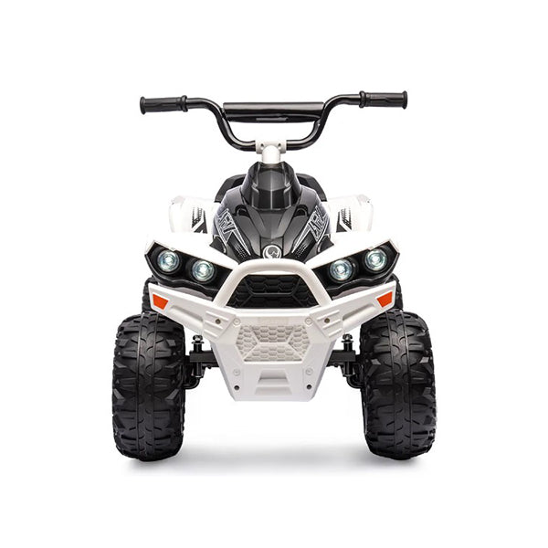 Electric Ride On Quad Bike Atv Toy Car White