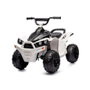 Electric Ride On Quad Bike Atv Toy Car White