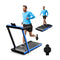 3Hp Electric Running Machine With Led Display And Workout App For Home