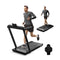 3Hp Electric Running Machine With Led Display And Workout App For Home