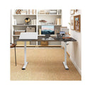 Electric Standing Desk With Cable Management Grey