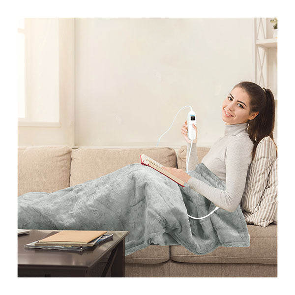 Electric Throw Blanket Heated Timer Bedding Washable Warm Winter