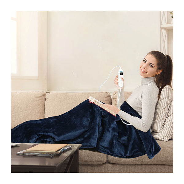 Electric Throw Blanket Heated Timer Bedding Washable Warm Winter