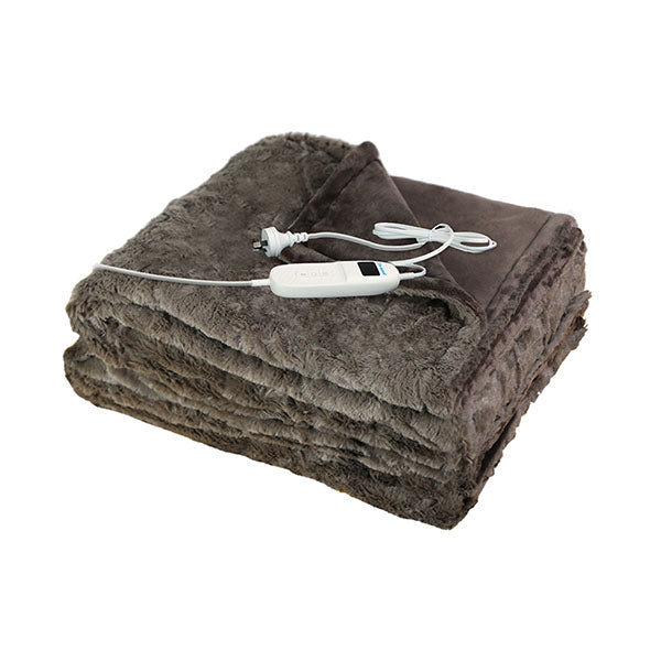 Electric Throw Blanket Heated Timer Bedding Washable Warm Winter