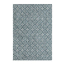 Emblem Grey Teal Base Rug