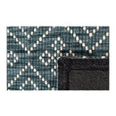 Emblem Grey Teal Base Rug