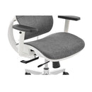 Emerson Office Chair White Frame Grey
