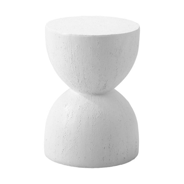 End Terrazzo Hourglass Coffee Table Side Stool Stand