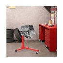 Engine Stand 340Kg Heavy Duty With 360 Rotating Head Red
