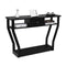 Modern Entryway Table with Storage Drawer for Office Black