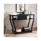 Modern Entryway Table with Storage Drawer for Office Black