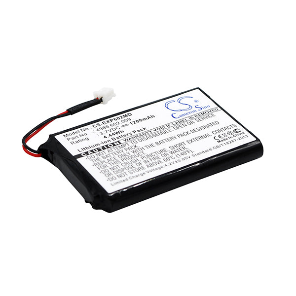 Cameron Sino Cs Exp602Md 1200Mah Replacement Battery For Eppendorf