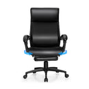 Ergonomic Executive Office Chair With Retractable Footrest For Office