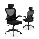Ergonomic Mesh Office Chair With Adjustable Height Black