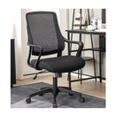 Ergonomic Office Chair With Curved Backrest Armrest
