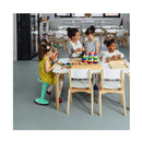 Ergonomic Wobble Stool With Adjustable Height