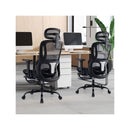 Ergonomic Office Chair Swivel Computer Chair With Rotating Headrest