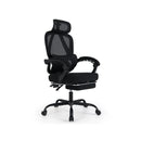 Ergonomic Office Chair High Back Mesh With Retractable Footrest