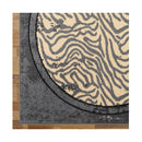 Europe Contemporary Polypropylene Dark Grey Rug 80 X 300Cm
