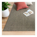 Evelyn Taupe Linen Rug