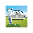 Golf Practice Net With Driving Mat Training Target Hitting