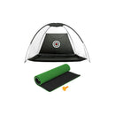 Golf Practice Net And Training Set Cage Hitting Mat