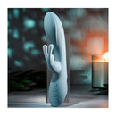 Evolved Boss Bunny Usb Rechargeable Rabbit Vibrator Baby Blue