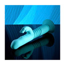 Evolved Bunny Hop Thrusting Rabbit Vibrator With Suction Base Teal
