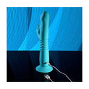 Evolved Bunny Hop Thrusting Rabbit Vibrator With Suction Base Teal