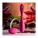 Evolved Cherry Pose Flexible And Posable Vibrator With Remote Pink