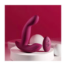 Evolved Come On Over Vibrator With Wireless Remote Burgundy Red