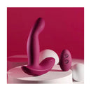 Evolved Come On Over Vibrator With Wireless Remote Burgundy Red