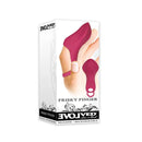 Evolved Frisky Finger Rechargeable Finger Stimulator Burgundy Red