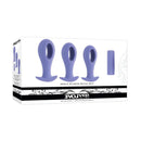 Evolved Hole Punch Plug Set Butt Plugs With Bullet Set Purple
