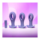 Evolved Hole Punch Plug Set Butt Plugs With Bullet Set Purple
