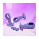 Evolved Hole Punch Plug Set Butt Plugs With Bullet Set Purple