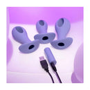 Evolved Hole Punch Plug Set Butt Plugs With Bullet Set Purple