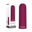 Evolved Mighty Thick 9 Cm Usb Rechargeable Bullet Burgundy Red