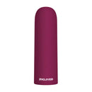 Evolved Mighty Thick 9 Cm Usb Rechargeable Bullet Burgundy Red